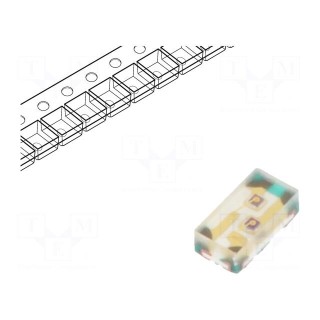 LED | SMD | 1608 | red/yellow-green | 1.6x0.8x0.5mm | 120° | 20mA
