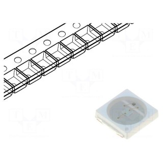 LED | SMD | 3030 | red | 18.1÷20lm | 3x3x0.55mm | 120° | 1.8÷2.6V | 150mA