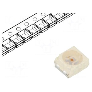 LED | SMD | 3528,PLCC2 | green | 11.2÷28mcd | 3.5x2.8x1.75mm | 120° | 10mA