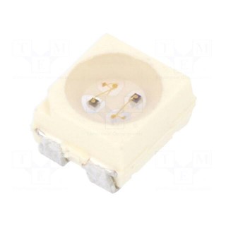 LED | SMD | 3528,PLCC4 | red,yellow | 3.5x2.8x1.75mm | 120° | 20mA