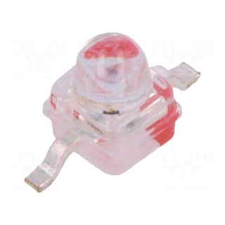 LED | SMD | Gull wing | red | 3000÷4200mcd | 2.4x2.1x2.8mm | 10° | 20mA