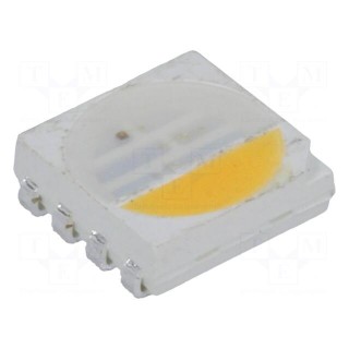 LED | SMD | PLCC8 | RGBW | 5x5x1.6mm | 140° | 20mA | Variant: quadcolour