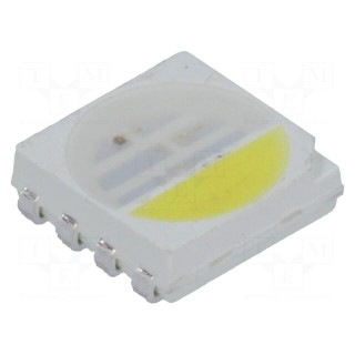 LED | SMD | PLCC8 | RGBW | 5x5x1.6mm | 140° | 20mA | Variant: quadcolour