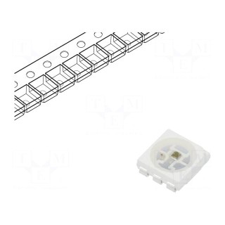 Programmable LED | SMD | 5050 | RGB | 5x5x1.5mm | 120° | 5V | 5mA
