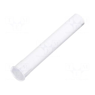 Fibre for LED | round | Ø3.2mm | No.of mod: 1 | Front: flat