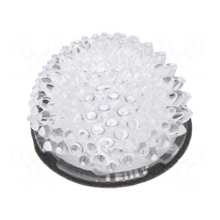 LED lens | round | polycarbonate | transparent | LED CREE | XP-E2