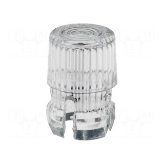 LED lens | round | transparent | 3mm