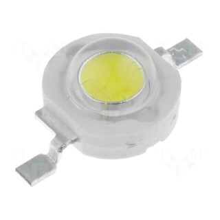 Power LED | white cold | 140° | 350mA | P: 1W | 100lm | 3÷4V | Xeon Power