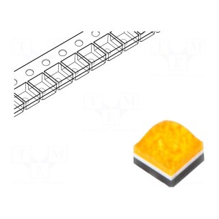 LED | amber | 130° | 700mA | λd: 587.5-592.5nm | 147÷174lm | SMD