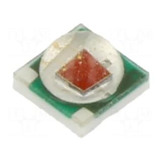 LED | red | 120° | 700mA | λd: 620÷630nm | 60÷80lm | 3.5x3.5x2mm | SMD