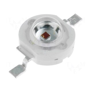 Power LED | red | 140° | 350mA | 625nm | P: 1W | 50lm | 2÷3V | Xeon Power