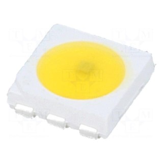 LED | white warm | 1560÷2180mcd | 120° | 2.5÷5V | 20mA | 5x5x1.5mm