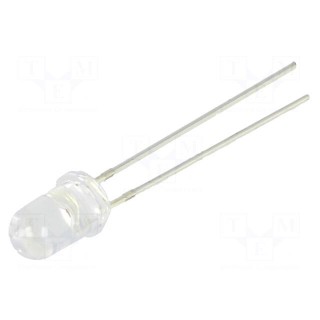 LED | 5mm | red | 12000÷14400mcd | 15° | convex | No.of term: 2