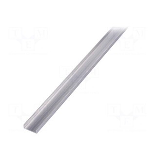 Bracket | natural | 2m | aluminium | for profiles,LINEA20
