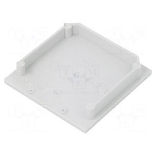 Cap for LED profiles | grey | 2pcs | ABS | VARIO30-08