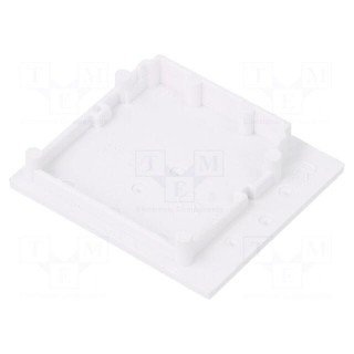 Cap for LED profiles | white | 2pcs | ABS | VARIO30-03