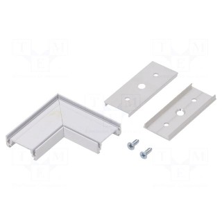 Connector 90° | white | aluminium | SURFACE14