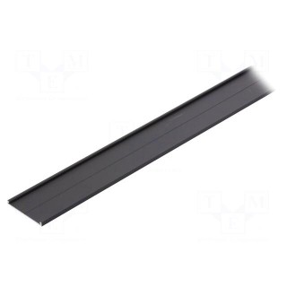 Cover | black | 1m | VARIO30-09 | aluminium | anodized