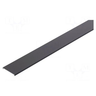 Cover | black | 1m | aluminium | Application: VARIO30-08 | anodized