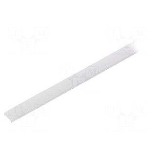 Cover for LED profiles | white | 1m | KA-11 | push-in