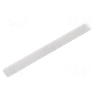 Cover for LED profiles | white | 1m | KA-T-11 | push-in