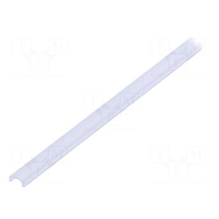 Cover for LED profiles | white | 1m | Kind of shutter: I | push-in