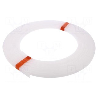 Cover for LED profiles | white | 20m | Kind of shutter: C | push-in
