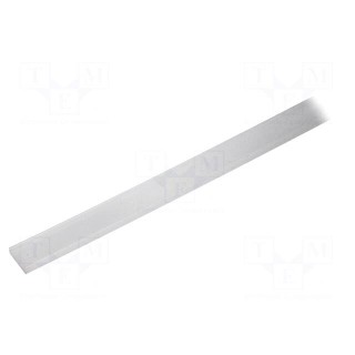 Cover for LED profiles | white | 2m | Kind of shutter: C | push-in
