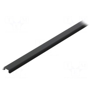 Profiles for LED modules | black | L: 1m | BEGTIN12 | aluminium