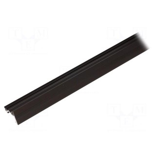 Profiles for LED modules | black | L: 2m | CORNER10 | aluminium