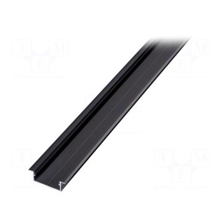 Profiles for LED modules | black | L: 2m | VARIO30-06 | aluminium