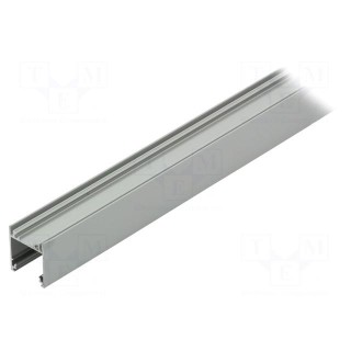 Profiles for LED modules | natural | L: 1m | SLIM8 | aluminium