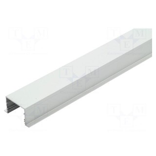 Profiles for LED modules | natural | L: 1m | VARIO30-07 | aluminium