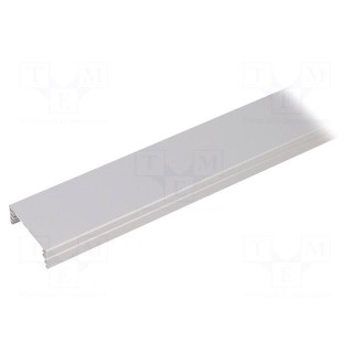 Profiles for LED modules | surface | natural | L: 1m | aluminium