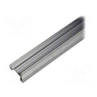 Profiles for LED modules | angular | natural | L: 2m | aluminium