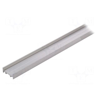 Profiles for LED modules | natural | L: 2m | VARIO30-01 | aluminium