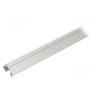 Profiles for LED modules | silver | L: 1m | 45-ALU | aluminium
