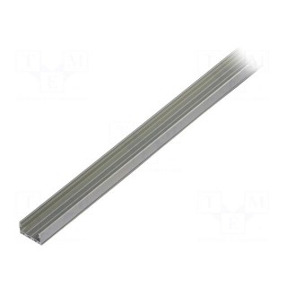 Profiles for LED modules | silver | L: 1m | GIZA-LL | aluminium