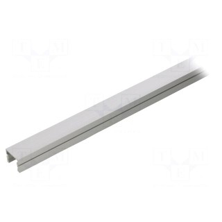 Profiles for LED modules | silver | L: 1m | PDS-4-PLUS | aluminium