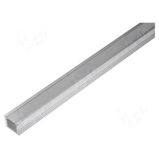 Profiles for LED modules | transparent | surface,recessed | L: 2m