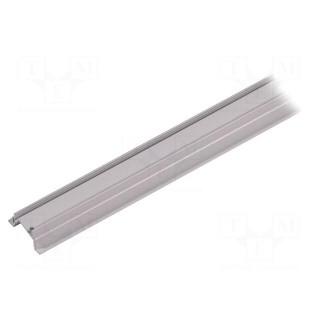 Profiles for LED modules | white | 1m | DIAGONAL14 | aluminium