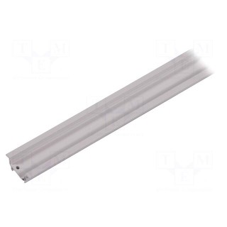 Profiles for LED modules | white | 1m | DIAGONAL14 | aluminium