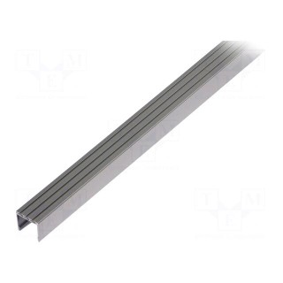 Profiles for LED modules | white | 1m | LIPOD | aluminium | varnished