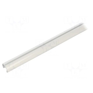 Profiles for LED modules | white | 1m | OLEK | aluminium | varnished