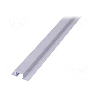 Profiles for LED modules | white | L: 1m | LINEA-IN20 TRIMLESS