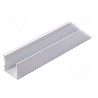 Profiles for LED modules | white | L: 1m | VARIO30-03 | aluminium