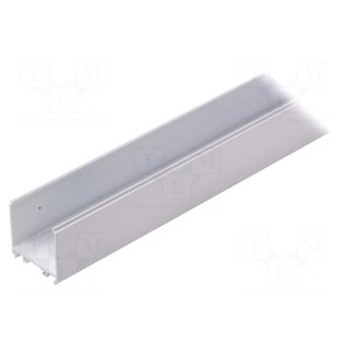 Profiles for LED modules | white | L: 1m | VARIO30-08 | aluminium