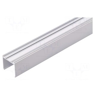 Profiles for LED modules | white | L: 1m | VARIO30-08 | aluminium