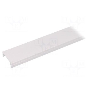 Profiles for LED modules | white | L: 2m | WIDE24 | aluminium | surface