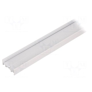 Profiles for LED modules | white | L: 2m | VARIO30-01 | aluminium